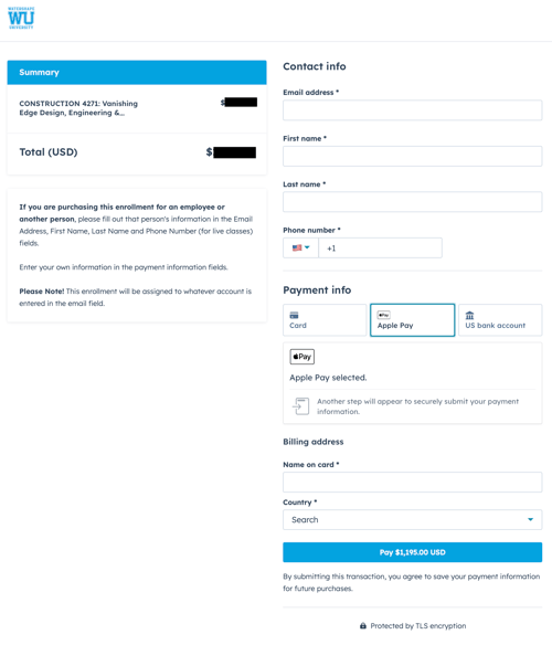 hubspot payments apple pay